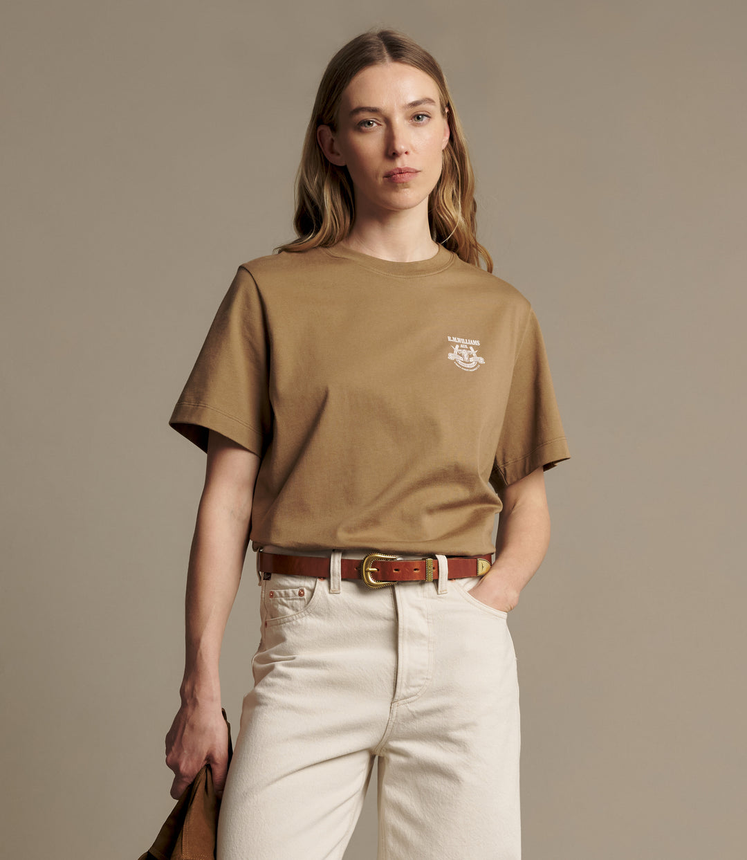 R.M.Williams Blyth T-Shirt - Dark Sand