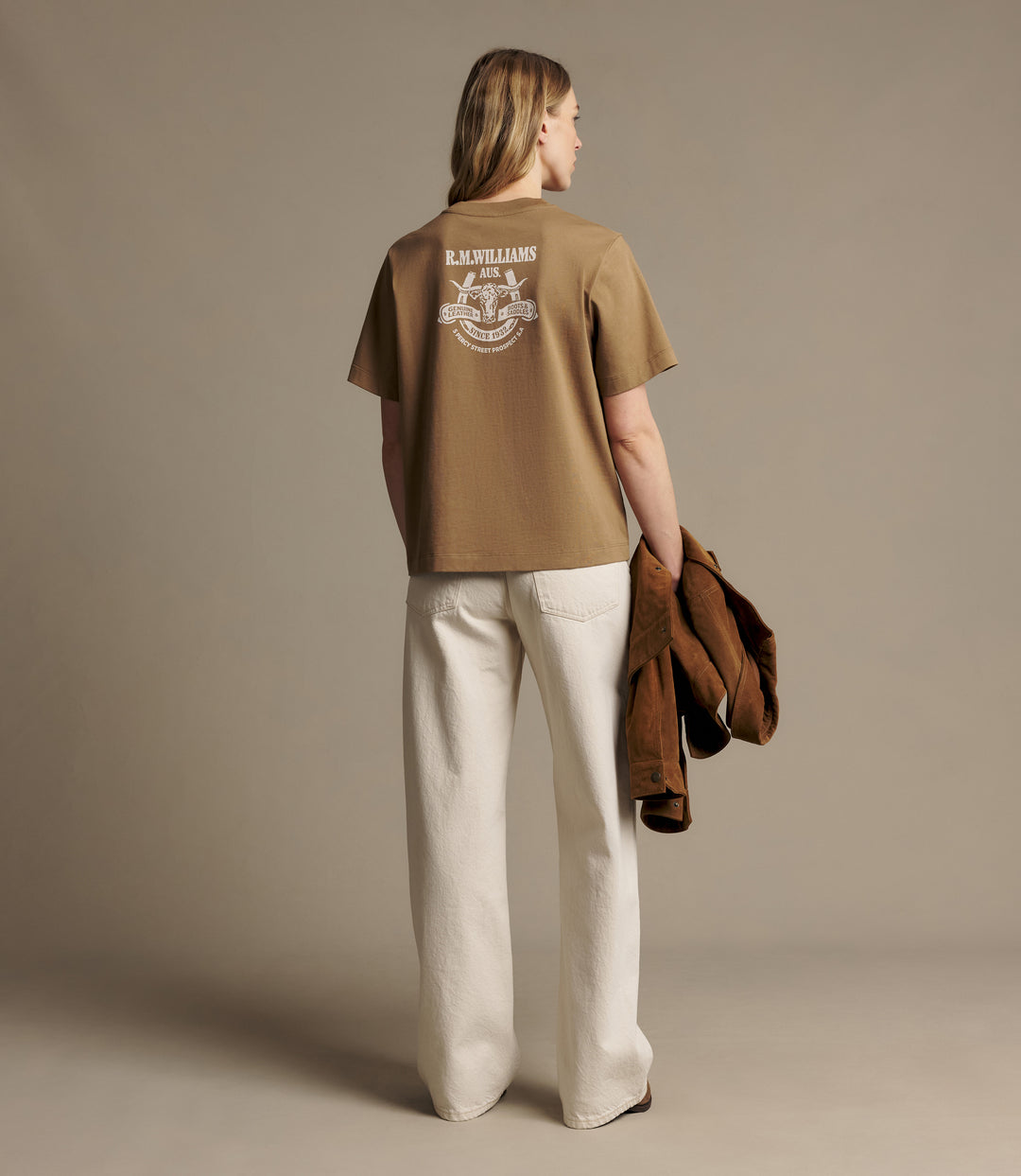 R.M.Williams Blyth T-Shirt - Dark Sand