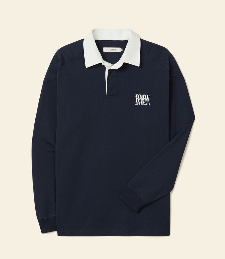 R.M.Williams Classic Rugby - Navy