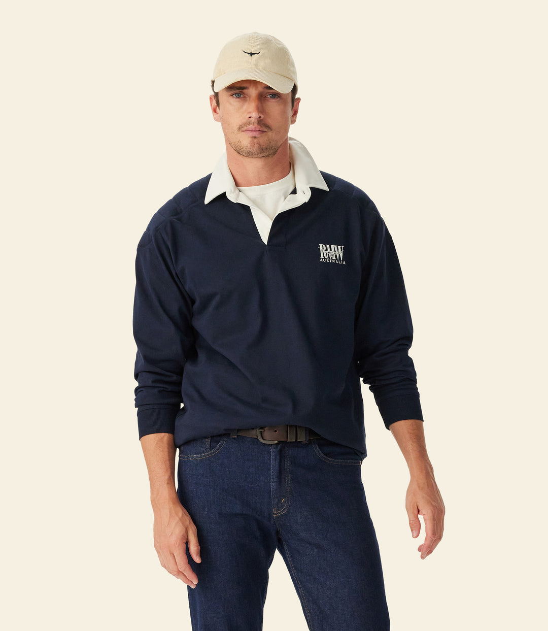 R.M.Williams Classic Rugby - Navy - view 2