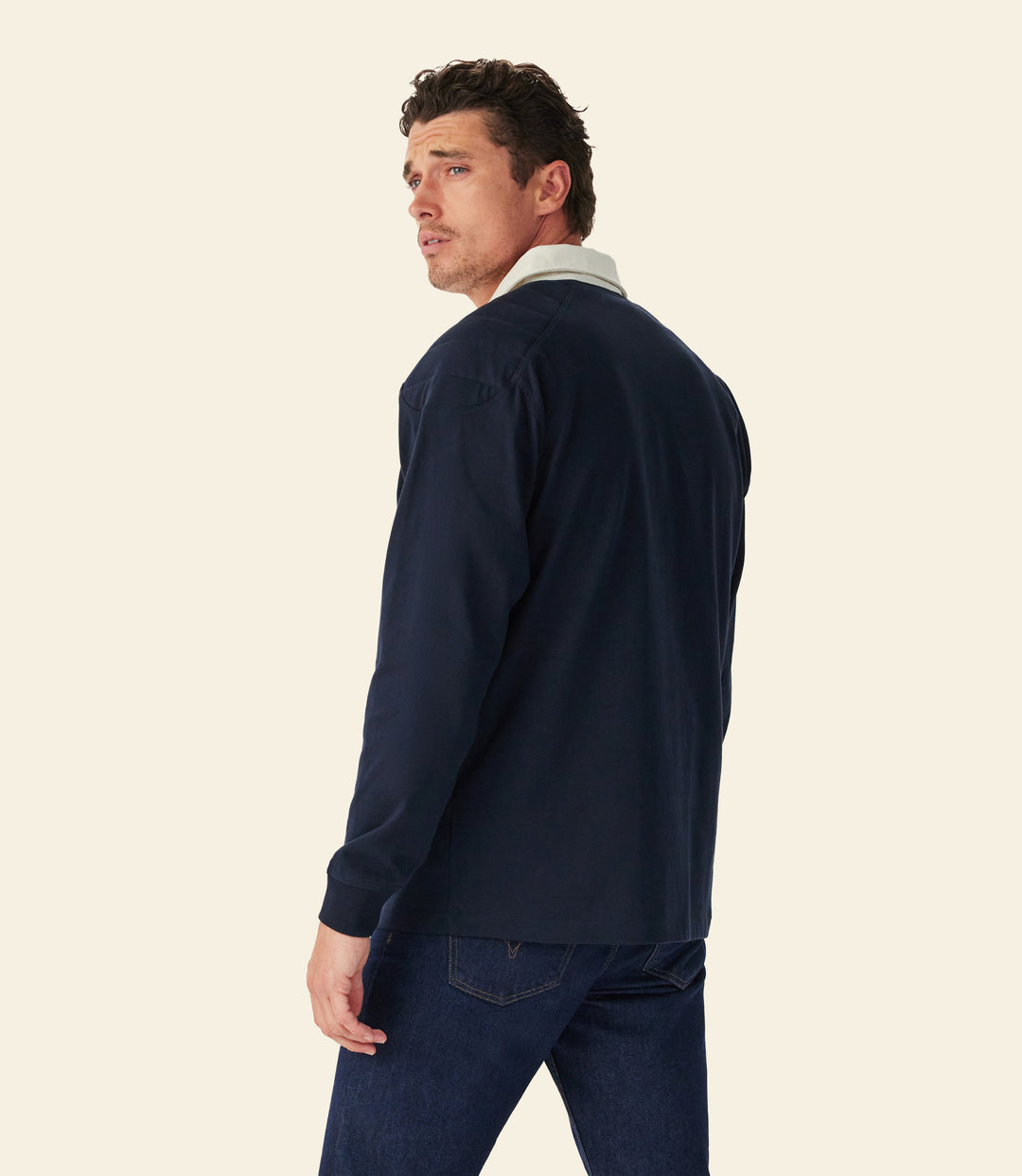R.M.Williams Classic Rugby - Navy - view 4