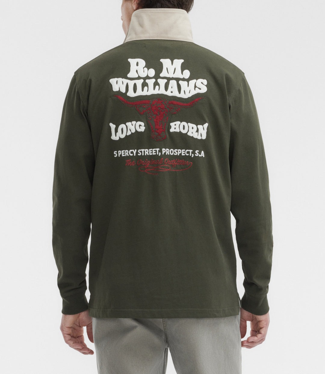R.M.Williams Kandos rugby - Dark Khaki