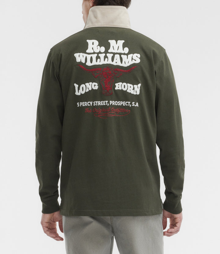 R.M.Williams Kandos rugby - Dark Khaki