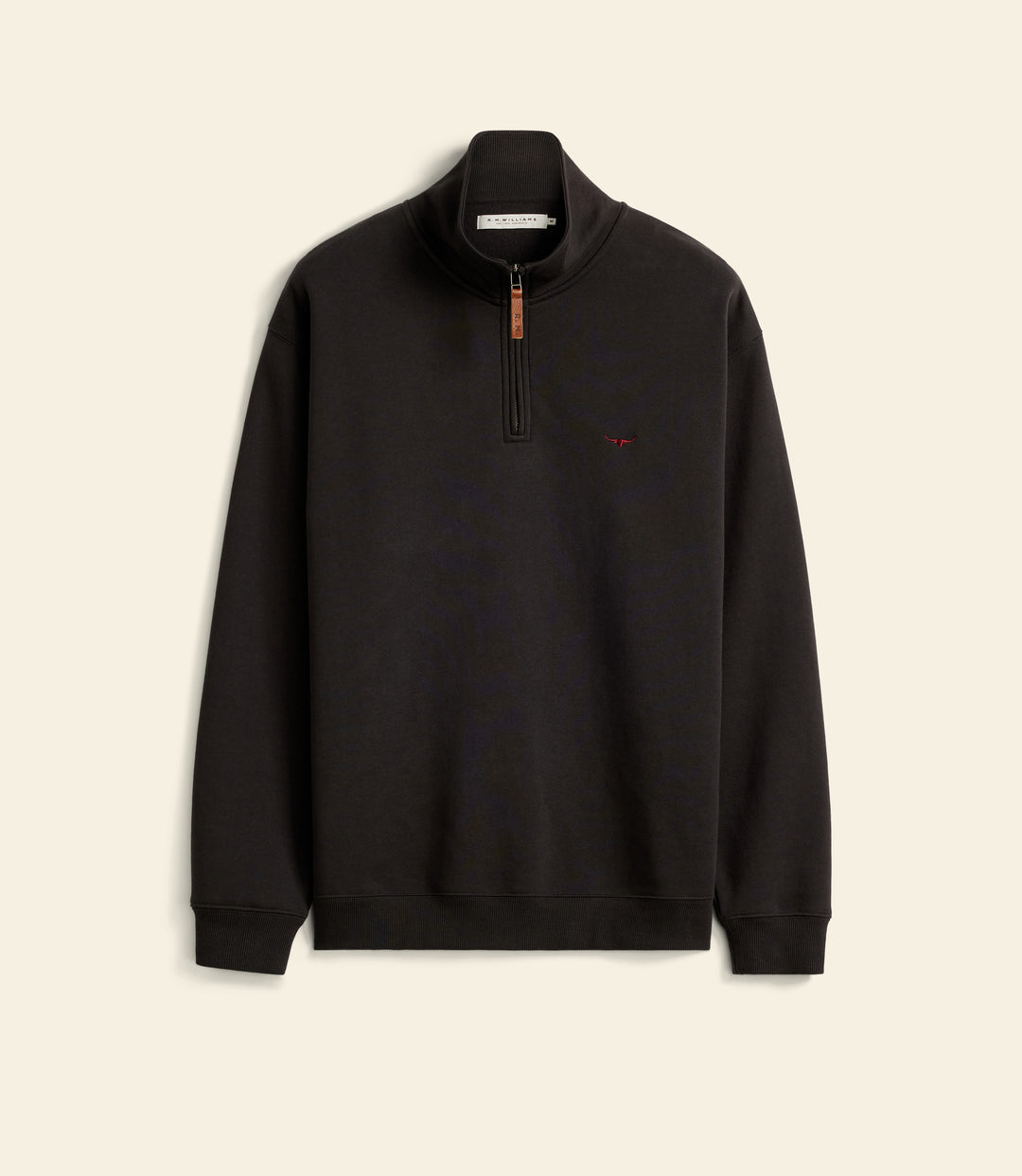 R.M.Williams Mulyungarie quarter-zip sweatshirt - Charcoal