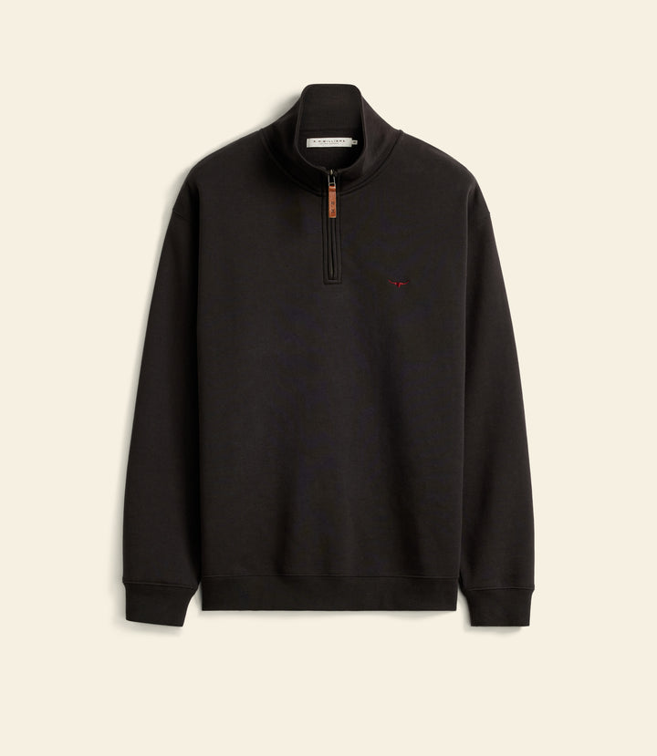 R.M.Williams Mulyungarie quarter-zip sweatshirt - Charcoal