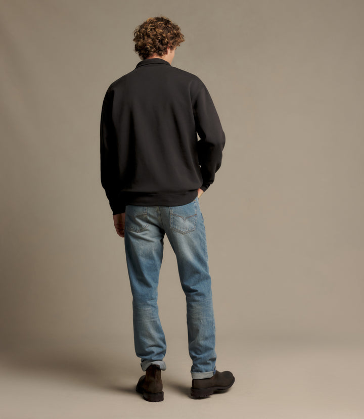 R.M.Williams Mulyungarie quarter-zip sweatshirt - Charcoal - view 5