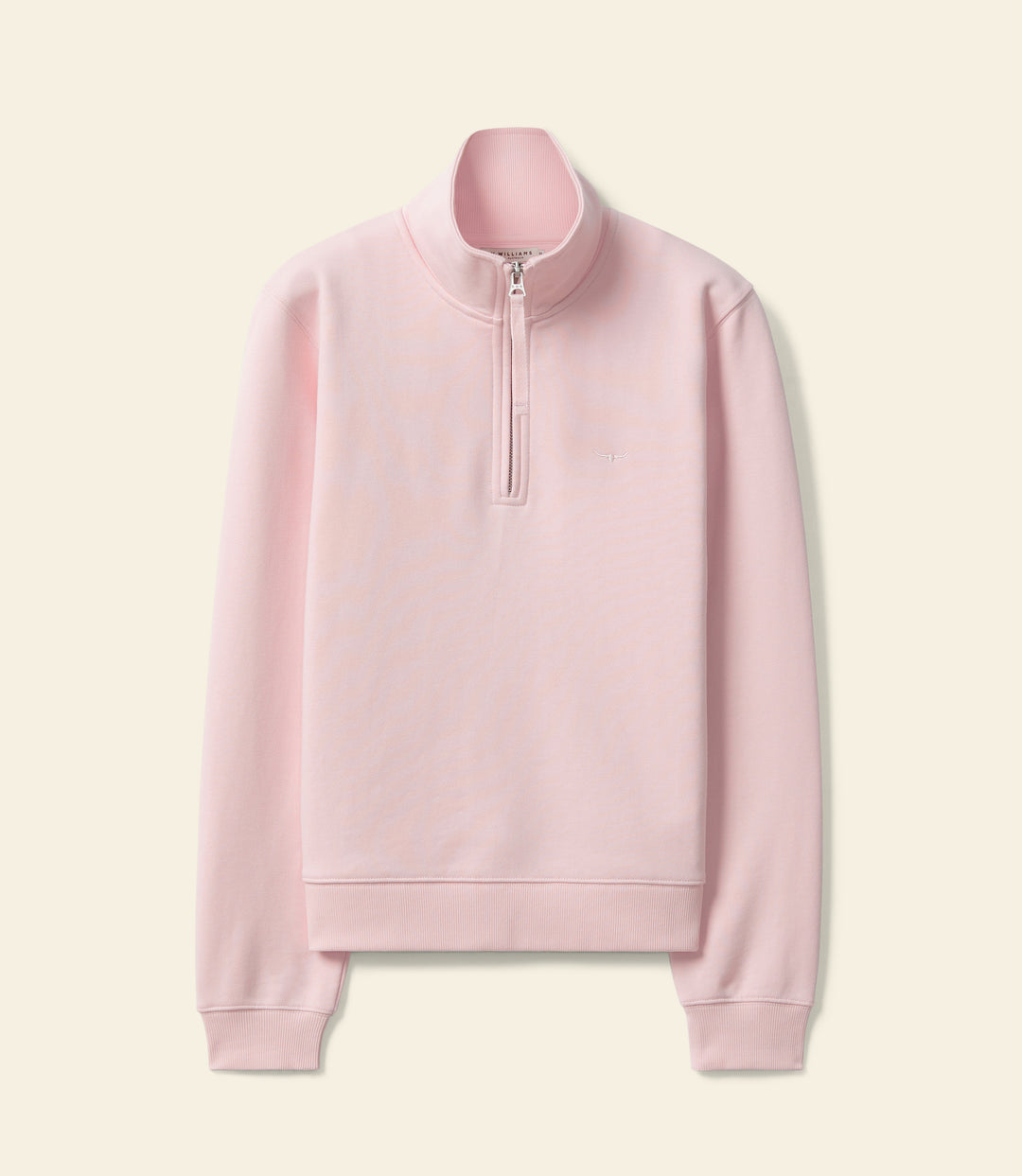 R.M.Williams Trickett 1/4 Zip Sweatshirt - Pink