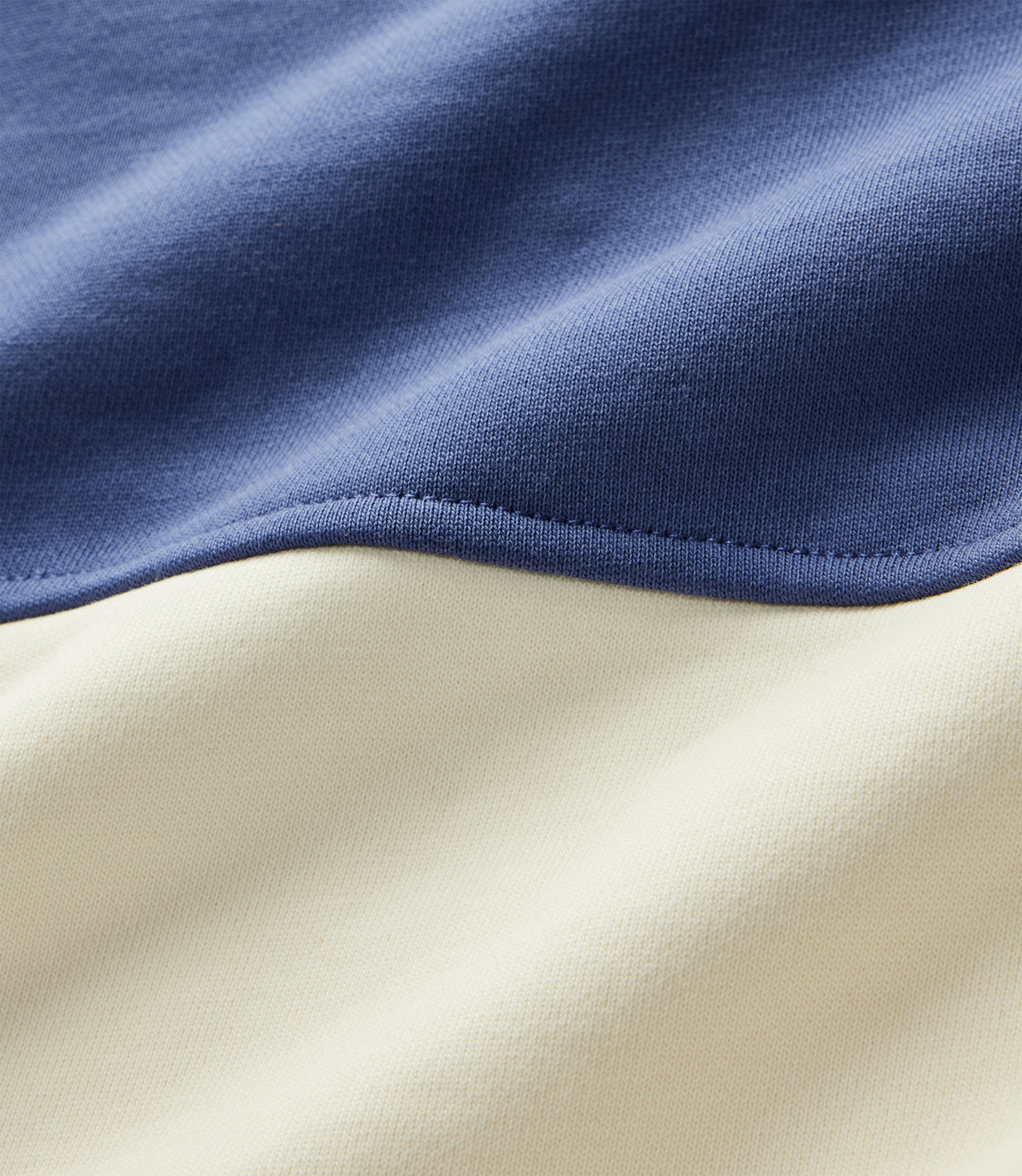 R.M.Williams Trickett 1/4 Zip Sweatshirt - Ivory - view 6