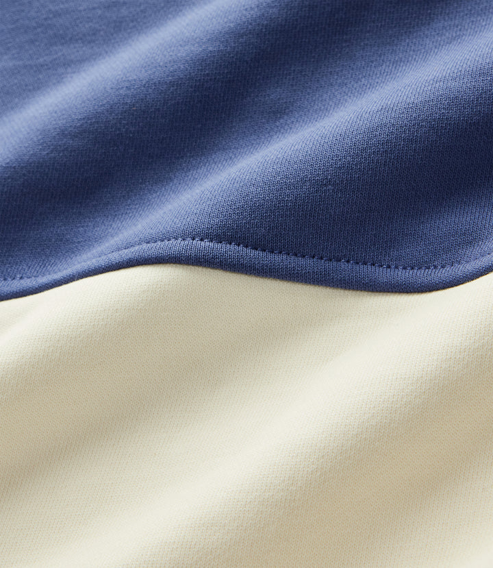 R.M.Williams Trickett 1/4 Zip Sweatshirt - Ivory - view 6
