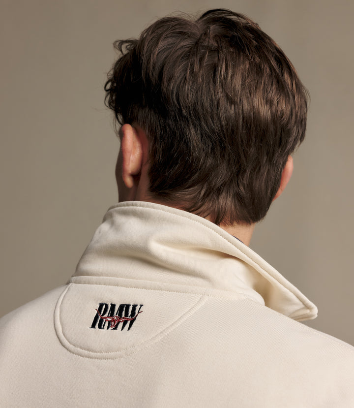 R.M.Williams Classic R.M.W. quarter-zip - Ecru - view 4