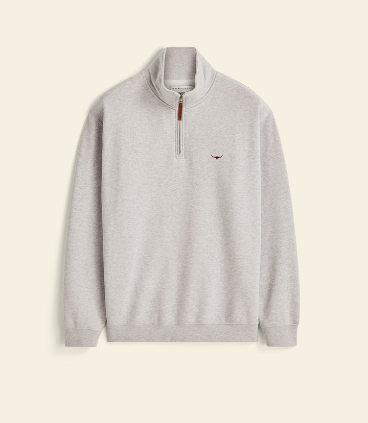 R.M.Williams Mulyungarie quarter-zip sweatshirt - Grey Marle