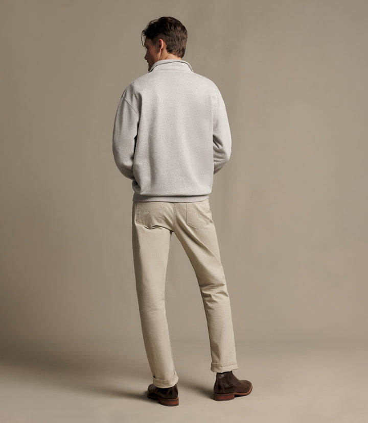 R.M.Williams Mulyungarie quarter-zip sweatshirt - Grey Marle - view 5