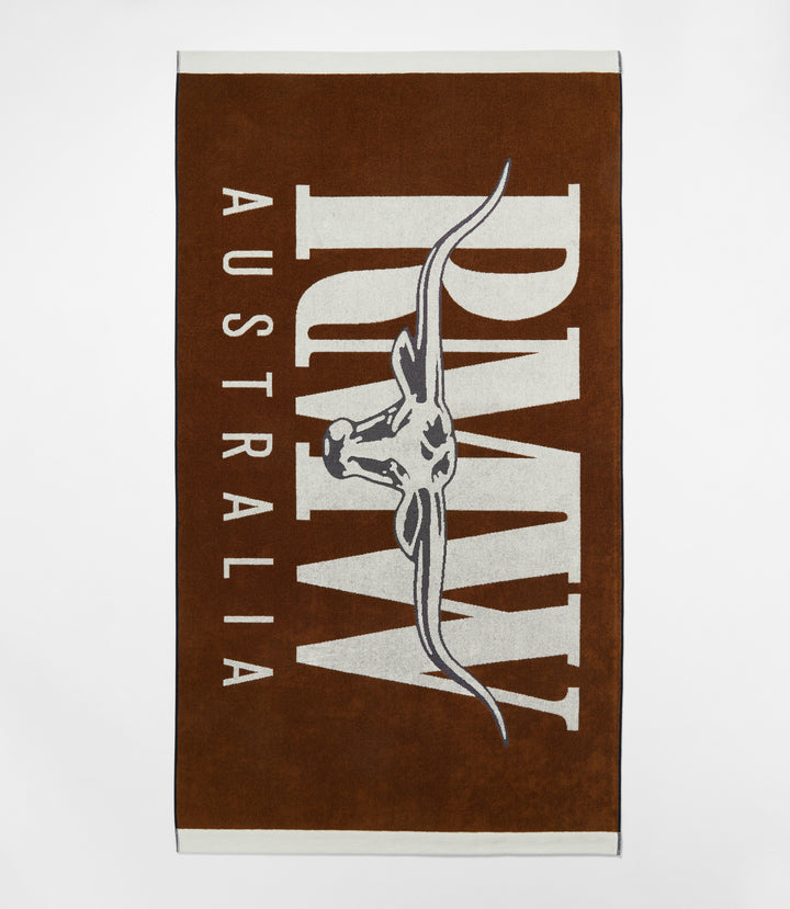 R.M.Williams Heritage Towel - Brown