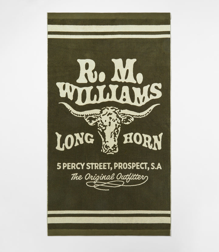 R.M.Williams Original Outfitter towel - Khaki