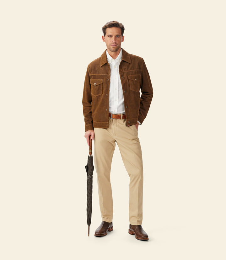 R.M.Williams City Umbrella - Chestnut - view 5