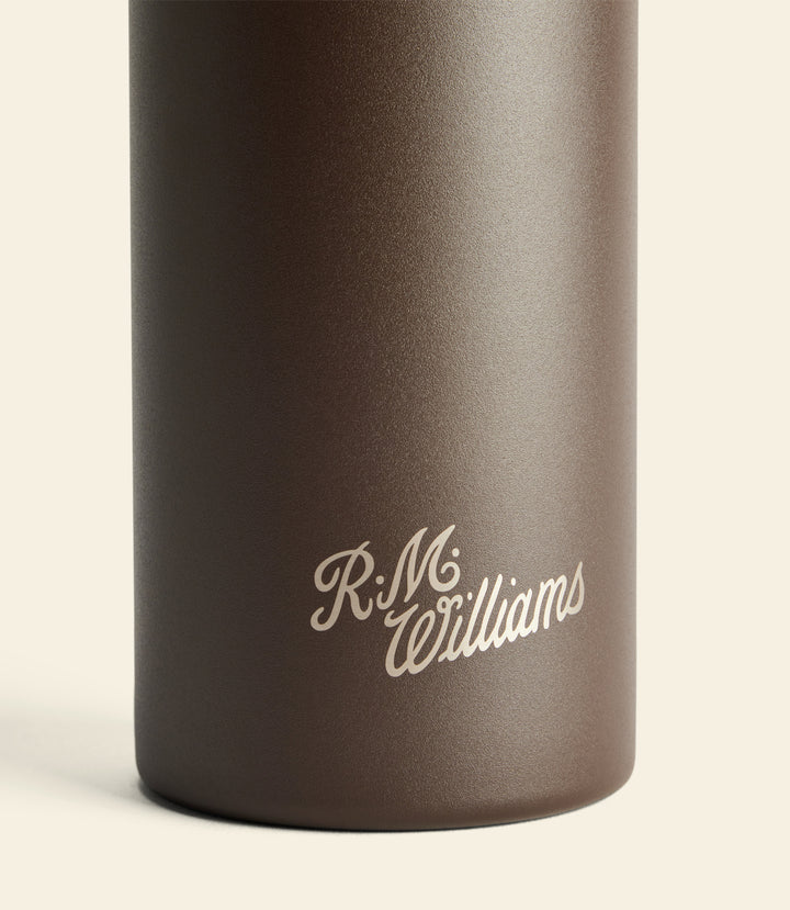 R.M.Williams Straw cap water bottle - Chestnut - view 3