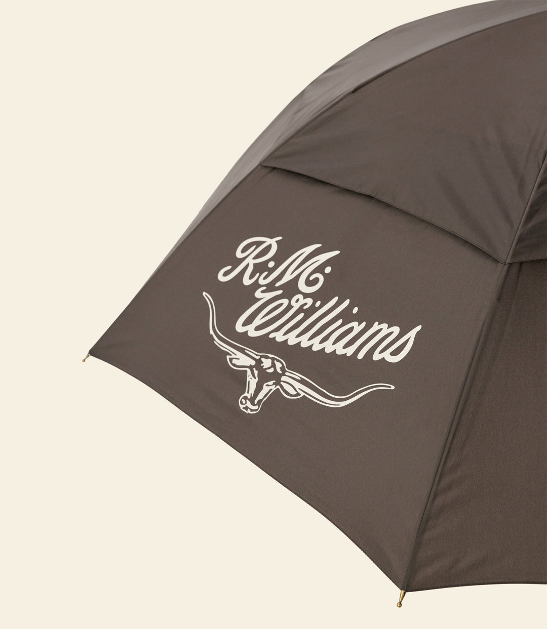 R.M.Williams Golf Umbrella - Chestnut - view 4