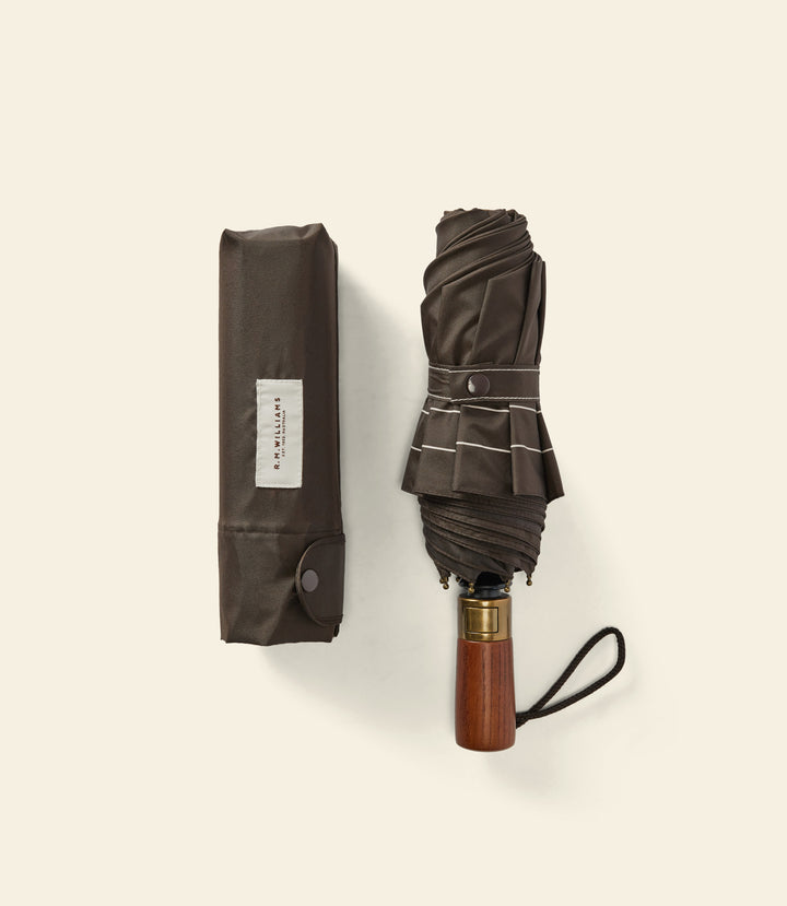R.M.Williams Compact umbrella - Chestnut - view 3