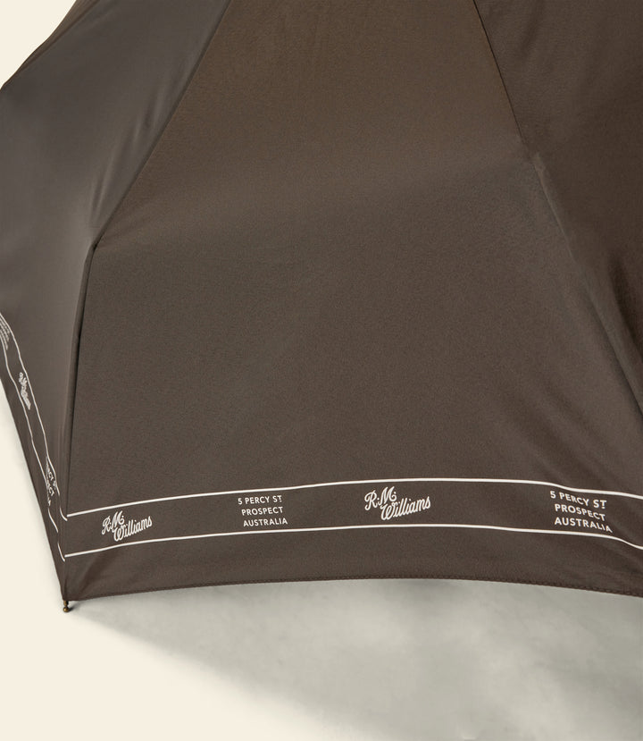 R.M.Williams Compact umbrella - Chestnut - view 4