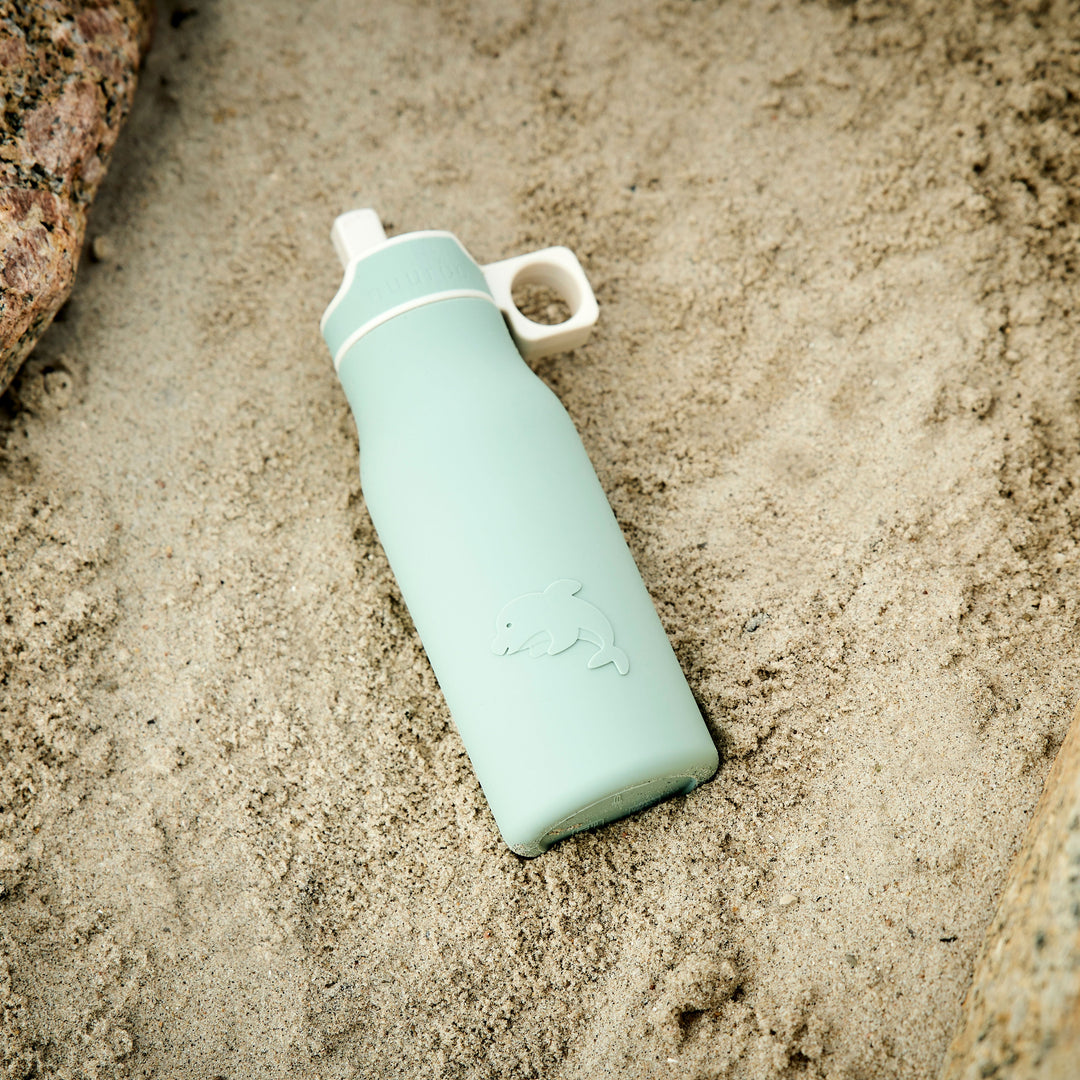 Nuuroo Lau Silicone Drinking Bottle 400 ml in Desert Sage - photo 7 of 7