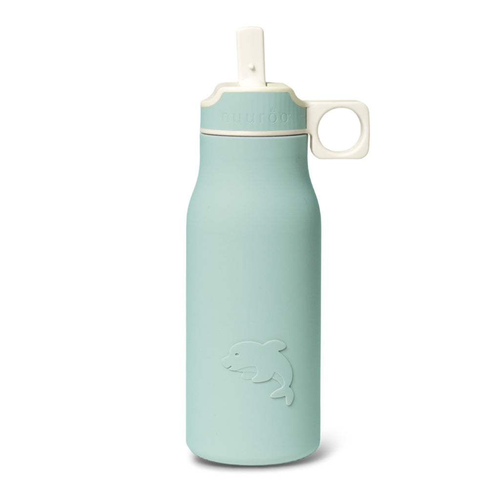 Nuuroo Lau Silicone Drinking Bottle 400 ml in Desert Sage - photo 1 of 7