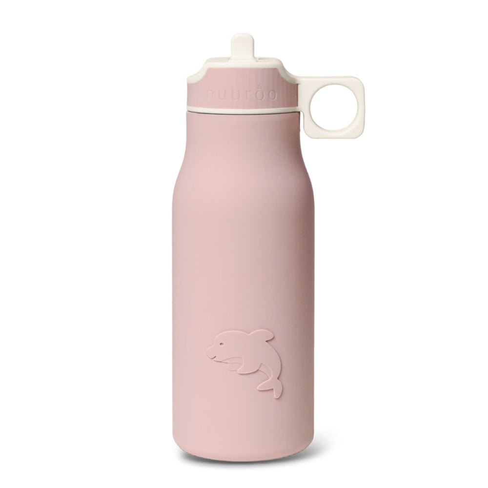 Nuuroo Lau Silicone Drinking Bottle 400 ml in Woodrose - photo 2 of 4