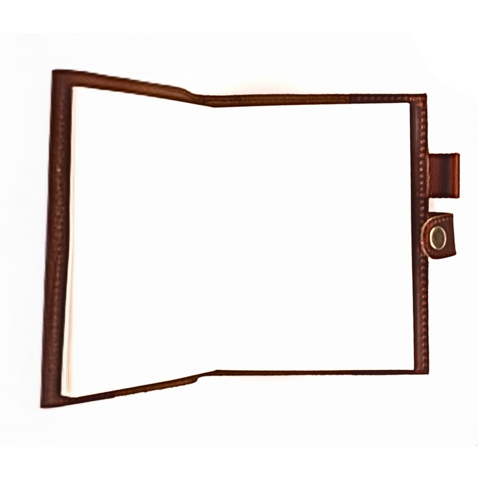 Indepal I Do Believe Tag Lock Leather Journal - Brown - image 4
