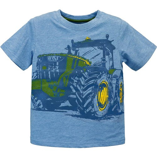 John Deere - Bold Sketch Tractor Tee - Blue