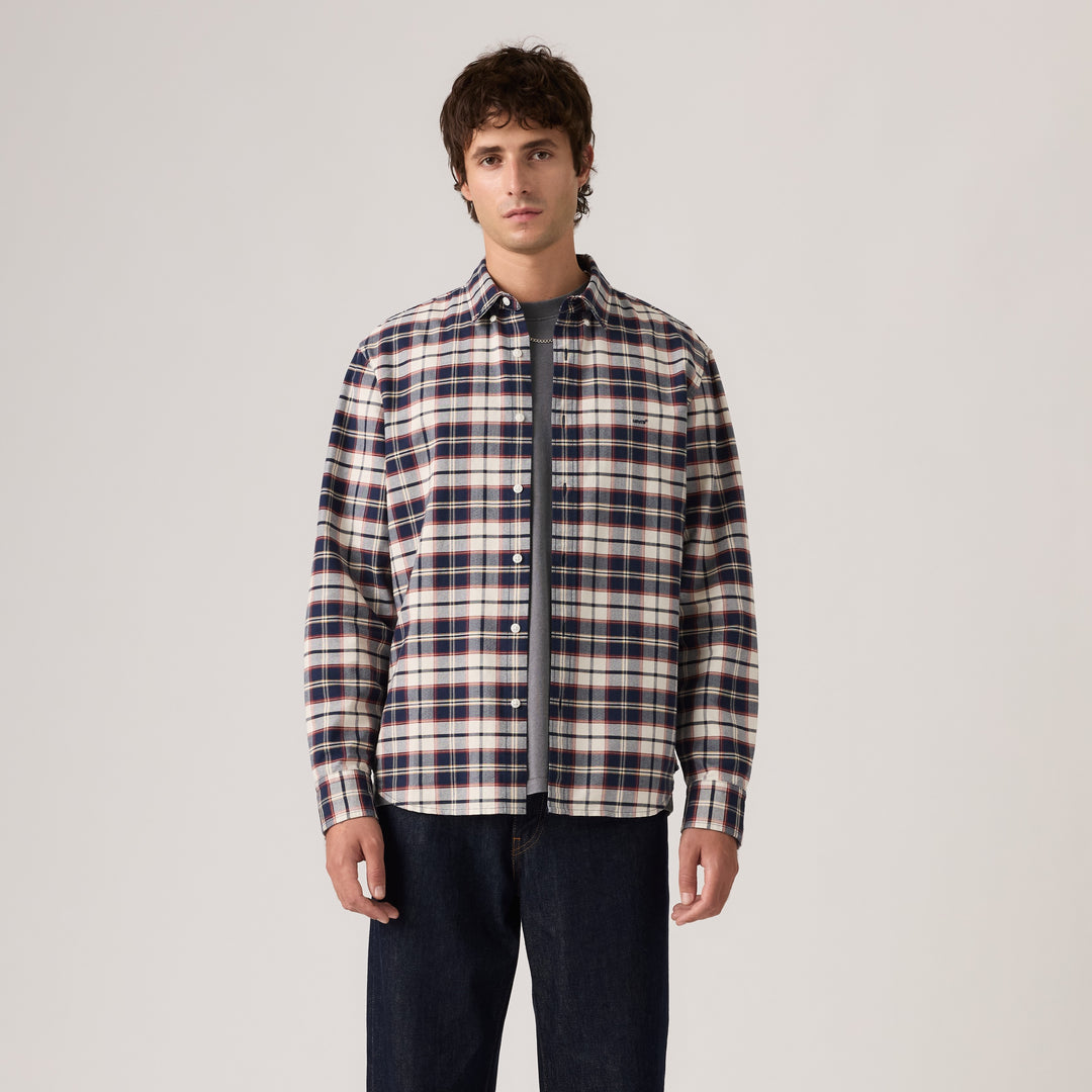 Levi's Authentic Button Down Shirt - Atila Plaid - front view