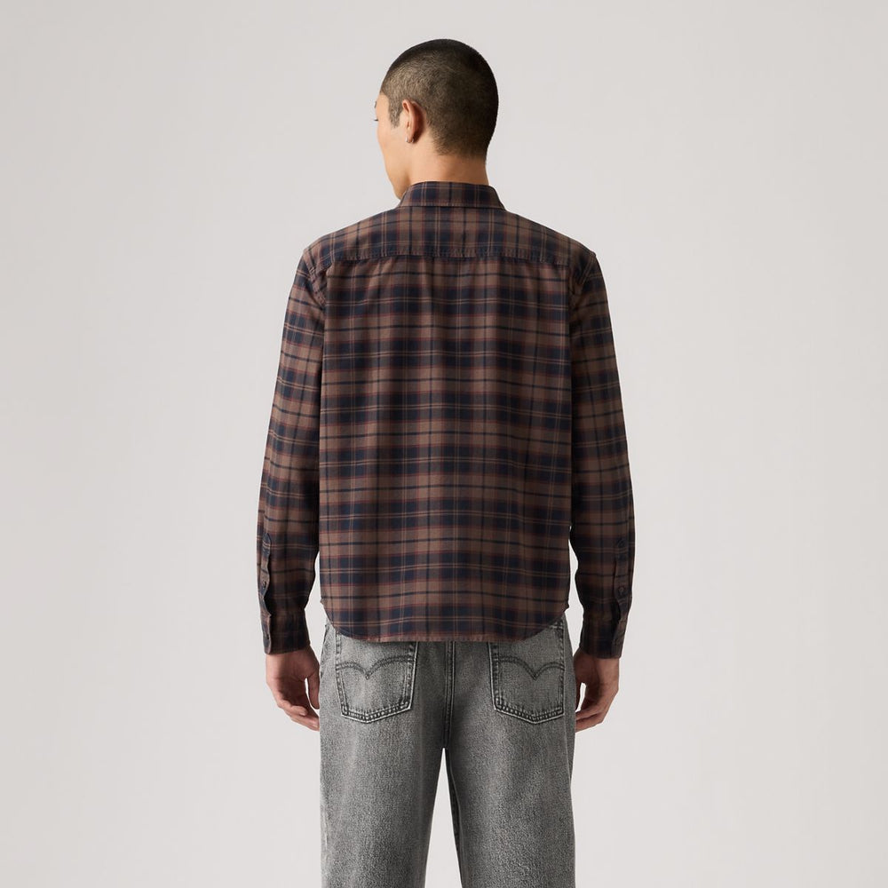 Levi's Authentic Button Down Shirt - Chocolate Garment Dye - image 2