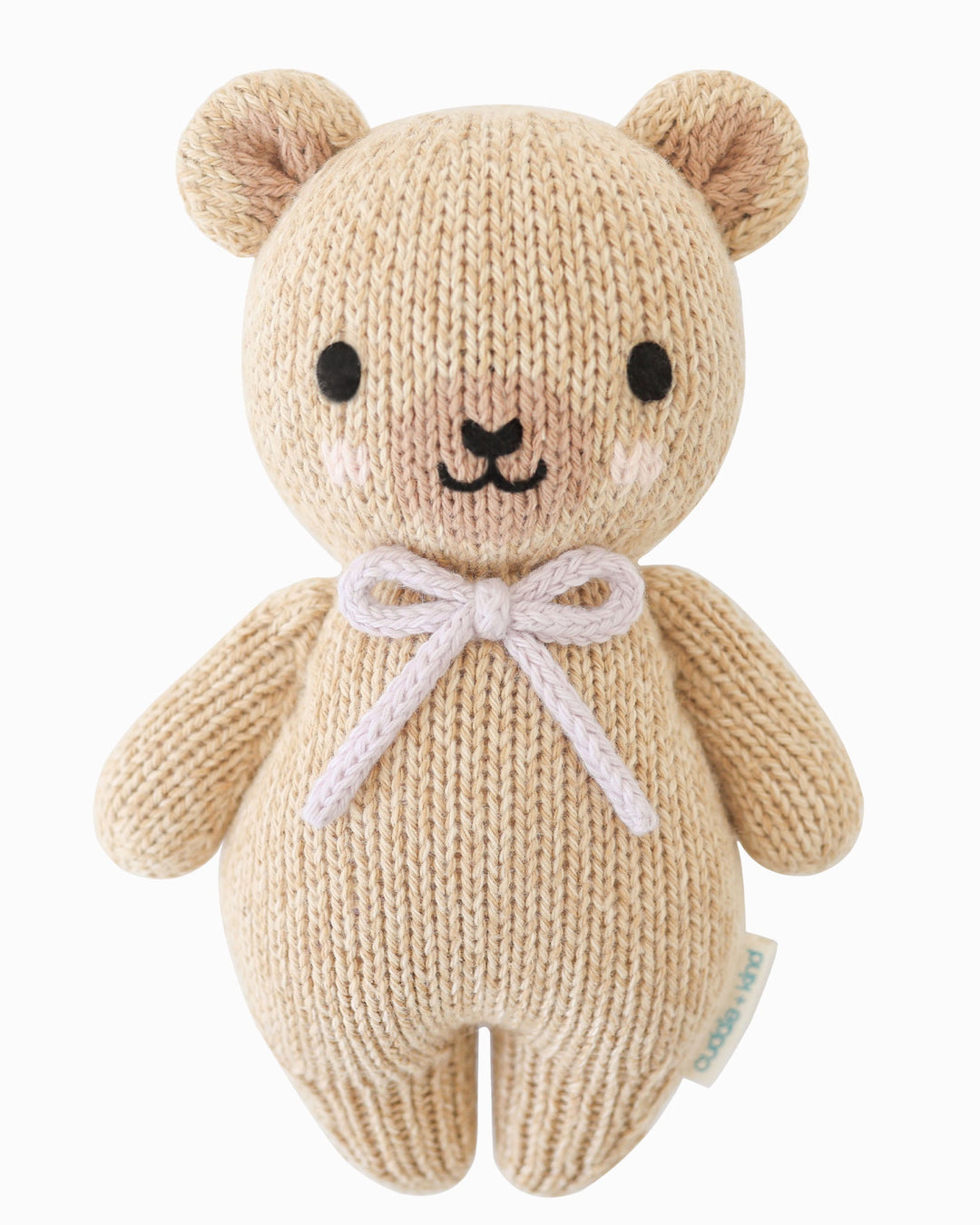Baby Honey Bear (Lavender Bow) by Cuddle & Kind
