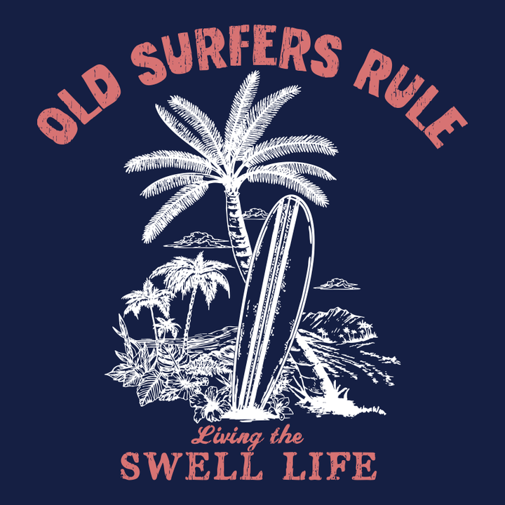Old Guys Rule Old Surfers Rule - Navy - image 3