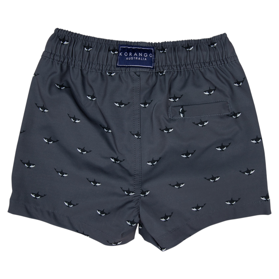 Korango - Quick Dry Boardies - Orca Print