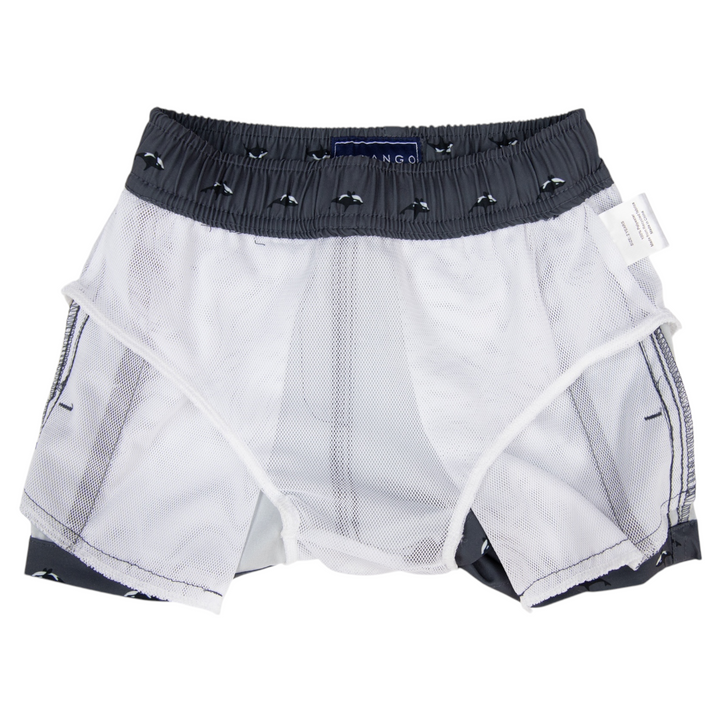Korango - Quick Dry Boardies - Orca Print