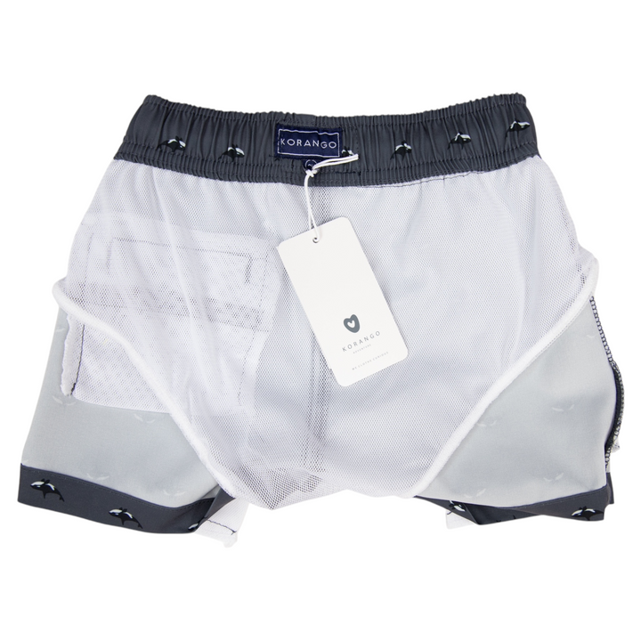 Korango - Quick Dry Boardies - Orca Print