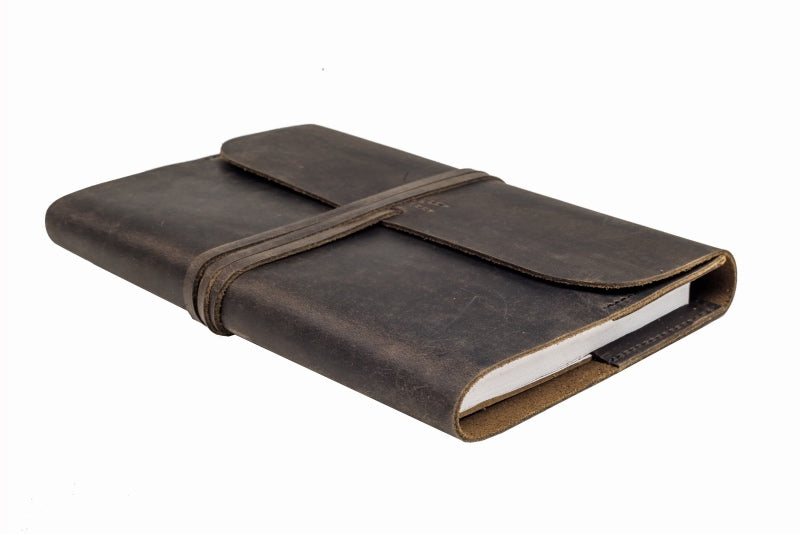 Indepal Refillable Leather Journal A5 - Charcoal - image 2