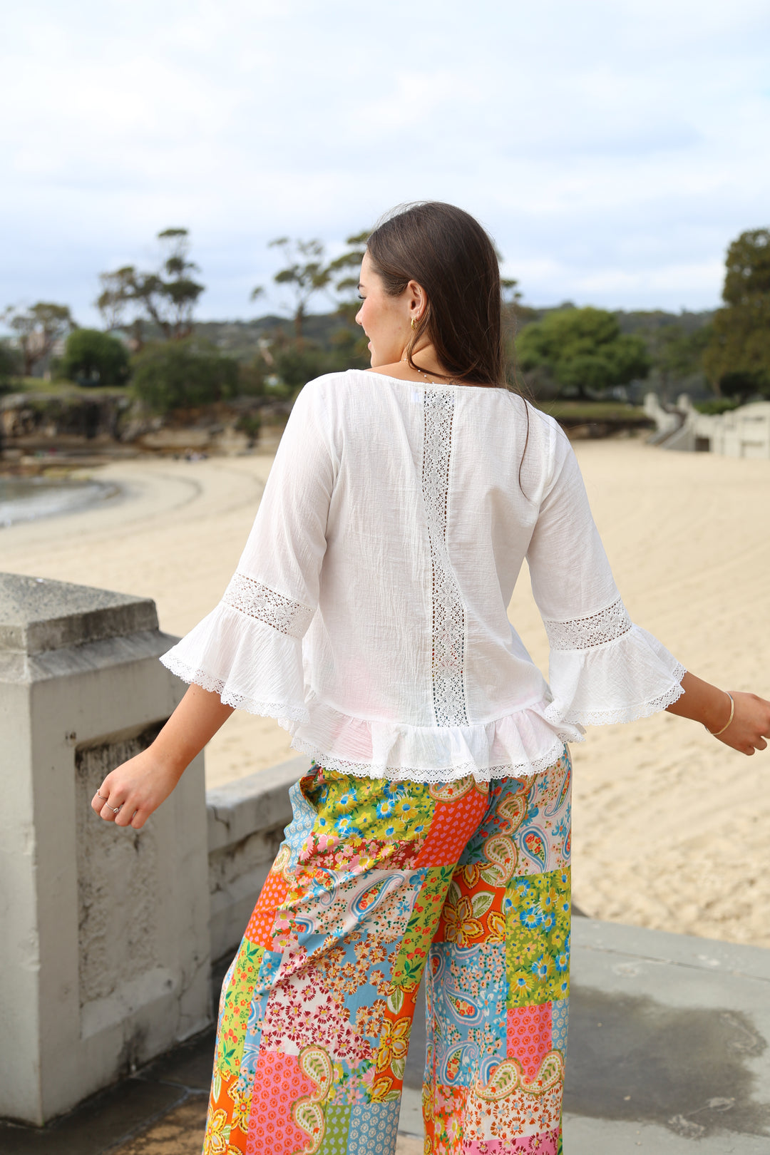 Salty Bright - Julia Top- White