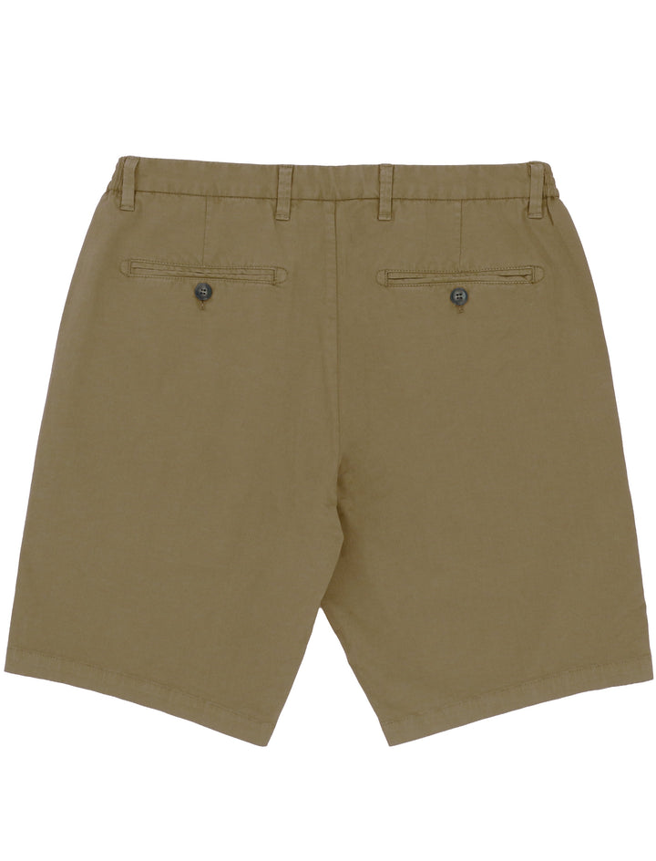 Hechter Paris Bravo Cotton Stretch Chino Shorts - Tan