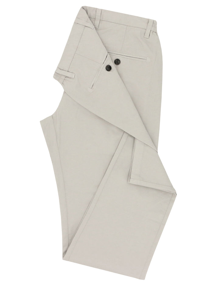 Hechter Paris Jude Cotton Stretch Chino - Stone