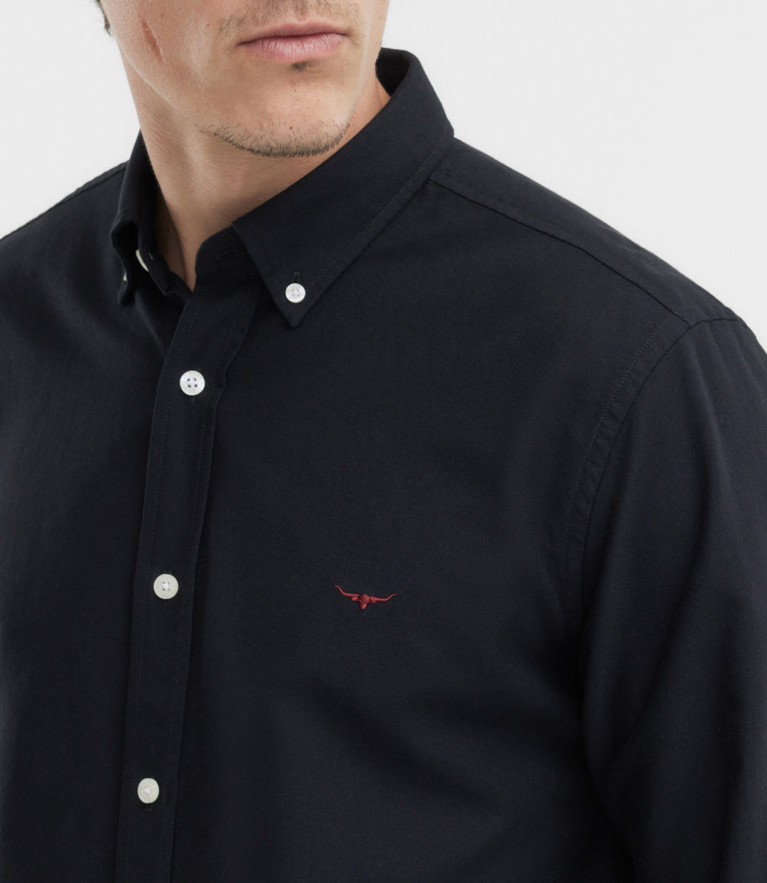 R.M.Williams Clapton Oxford shirt - Black