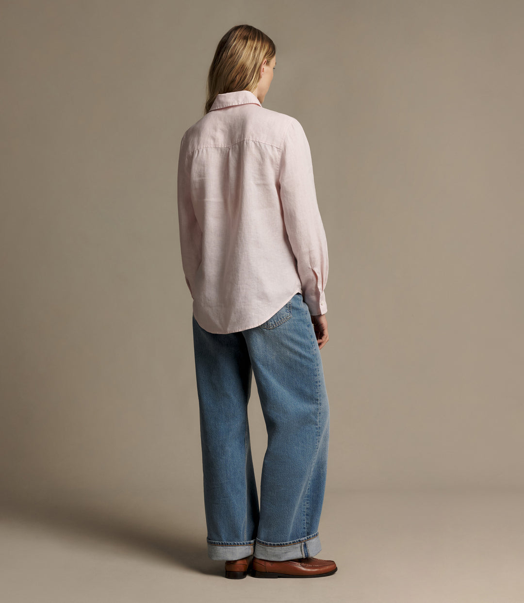R.M.Williams Olney linen shirt - Pink - view 5
