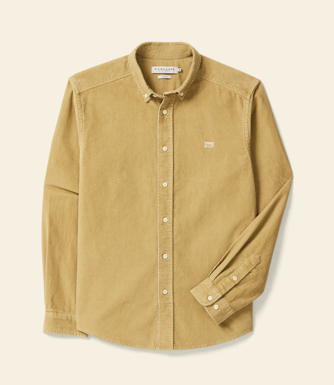 R.M.Williams Darr Cord Shirt - Sand