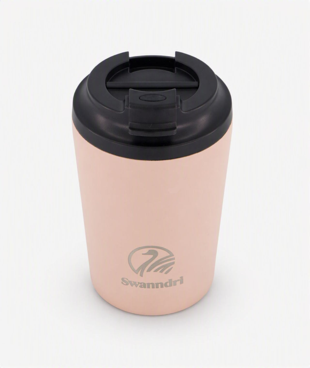 Swanndri Travel Cup 240ml in Pink Salt, front