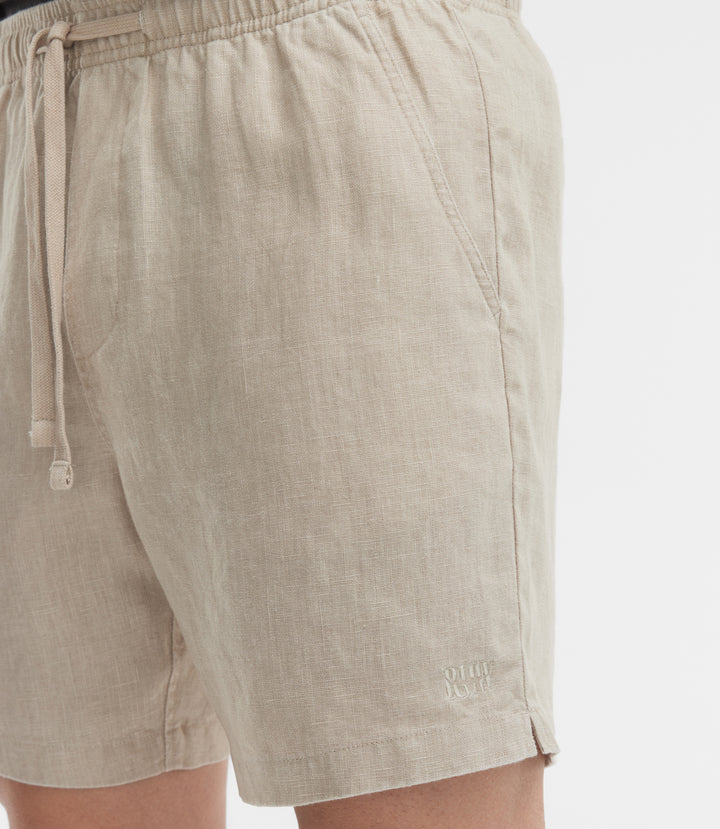 R.M.Williams Rugby linen short - Tan