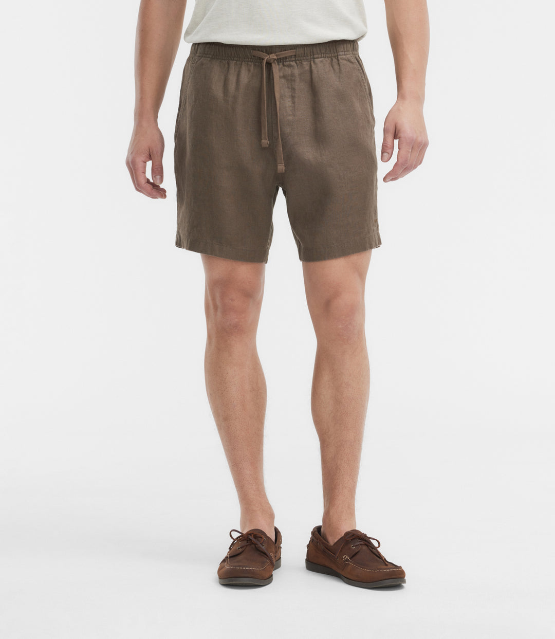 R.M.Williams Rugby linen short - Dark Olive
