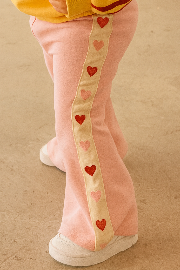 Poss &amp; Soss Heart Flares, Bubblegum, view 5 of 9