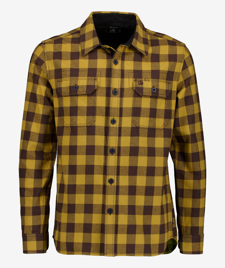 Swanndri - Taranaki Tailor Shirt - Espresso/Cashew