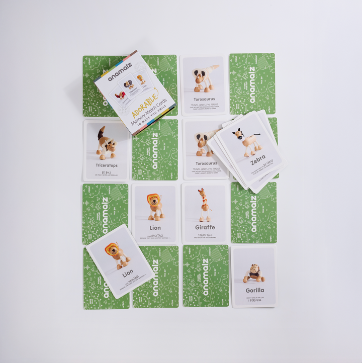 Anamalz - Memory Card Game - Hidden Valley &amp; Roaming Mountains