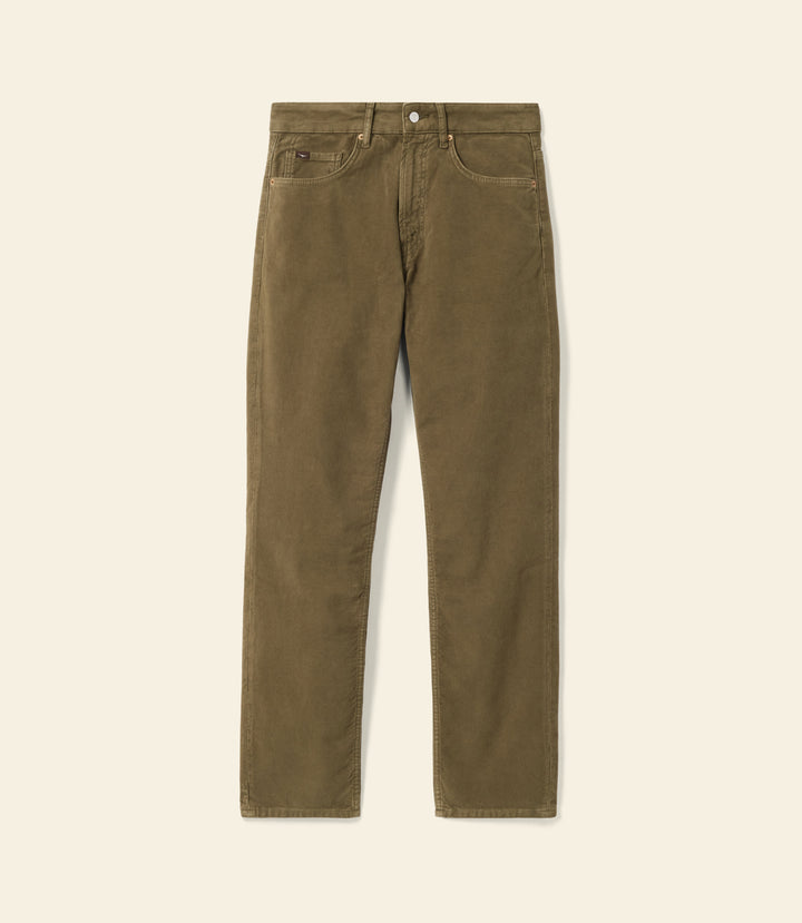 R.M.Williams Ramco Stretch Moleskin 5 Pocket - Sepia Tint
