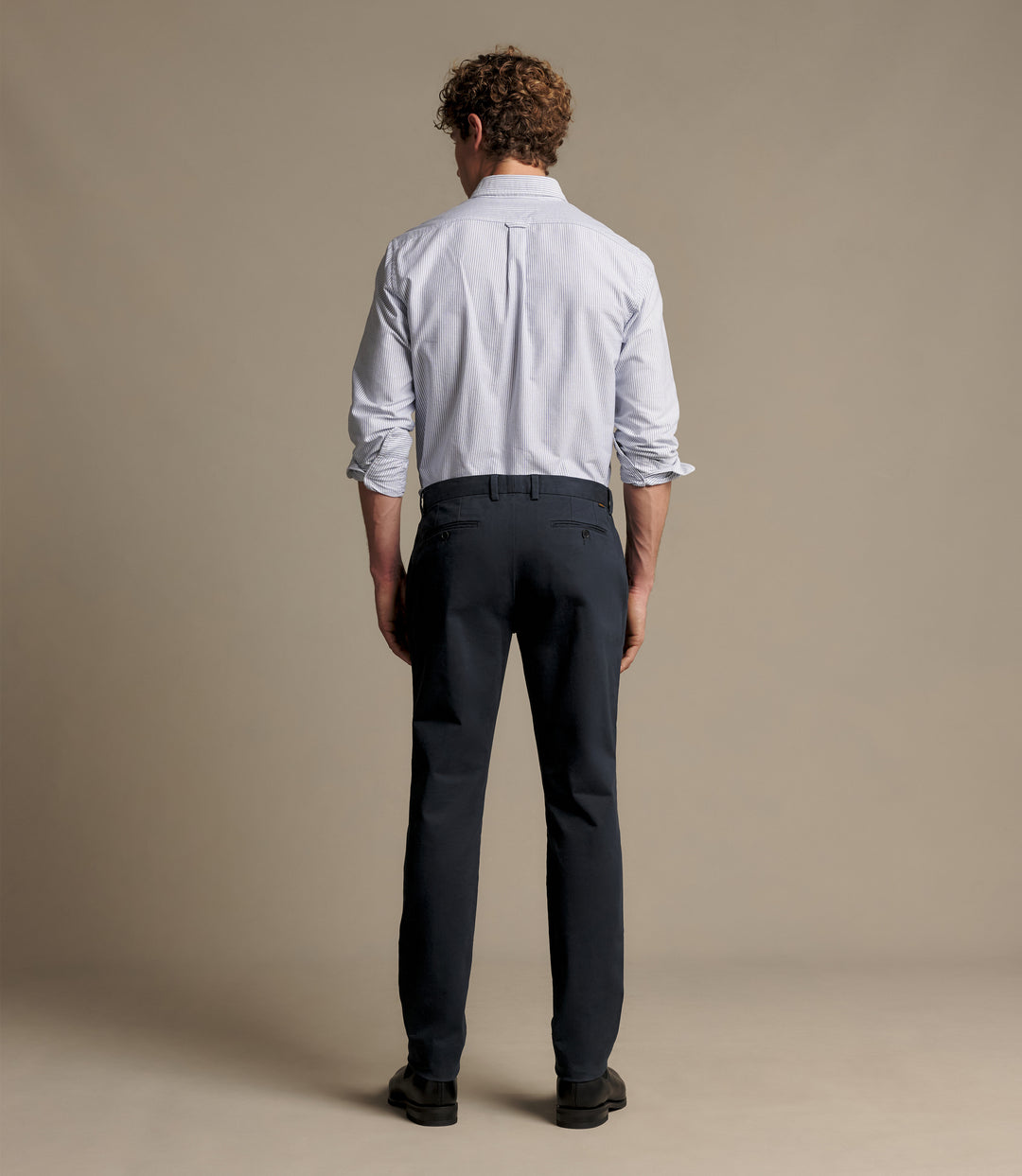 R.M.Williams Coolac Stretch Cotton Chino - Navy - view 5